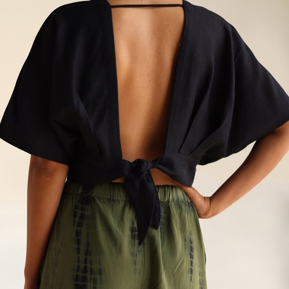 Silk Crop Top